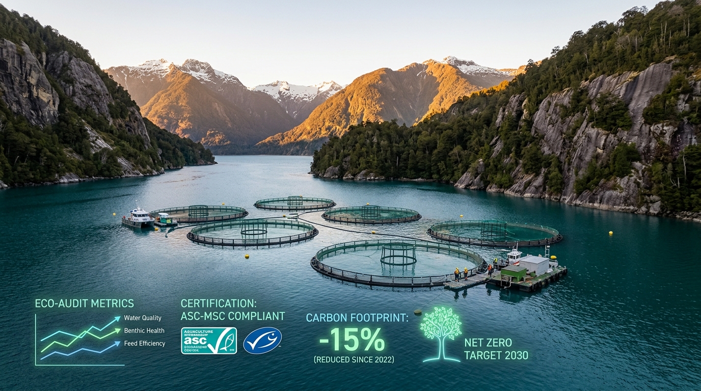 Certificación ambiental y de sostenibilidad: ASC, BAP y Huella Chile