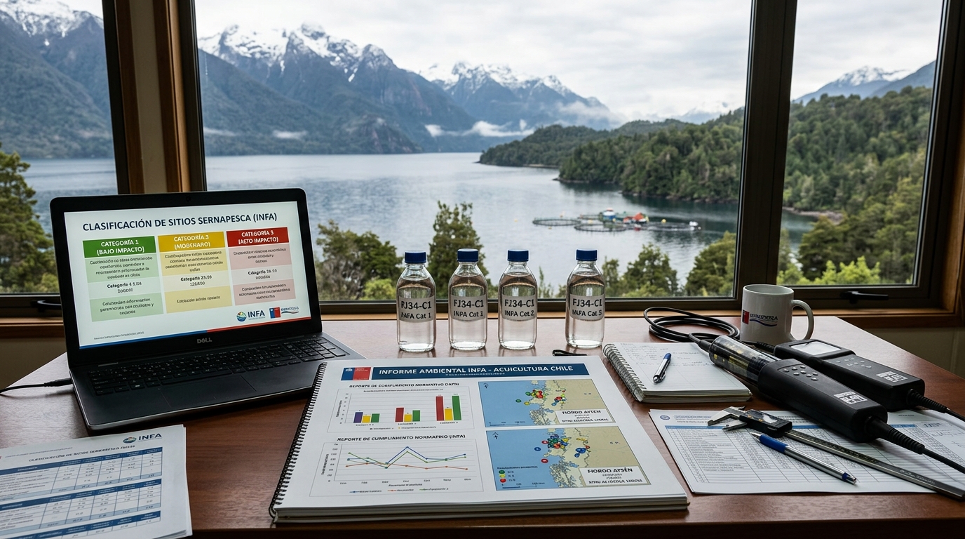 Elaboración de INFA (Informe Ambiental de Acuicultura) — categorías 1, 2 y 3