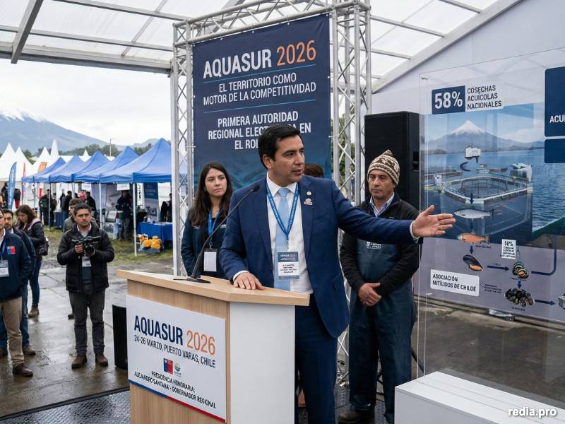 Alejandro Santana asume la presidencia honoraria de AquaSur 2026