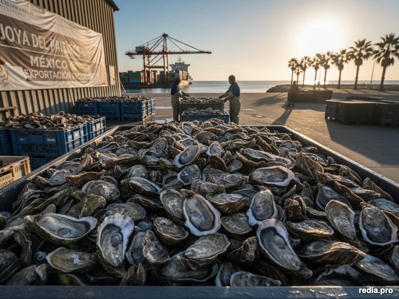 La Joya del Pacífico: México impone récord histórico en la exportación de ostión premium hacia Asia